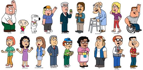 famikly guy|list of family guy.